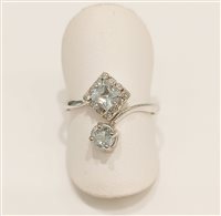 Anello Vidali Gioielli Donna in Oro bianco Zircone ANOR-29-34 - ANOR-29-34
